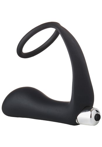 Fantasstic Vibrerande analplugg med penisring