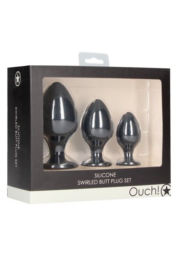 Ouch Swirled Analplugg Set