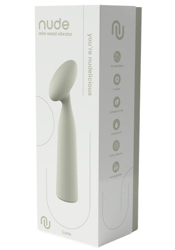 Nude Luna Mini Wand Massager