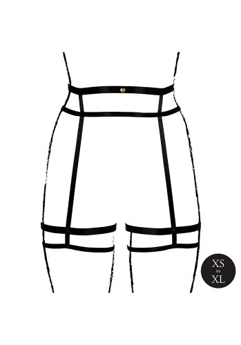 Double Strap Garter Belt with Adjustable Sliders