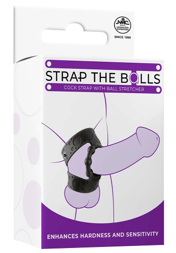 Silicone Cock Strap With Ball Stretcher