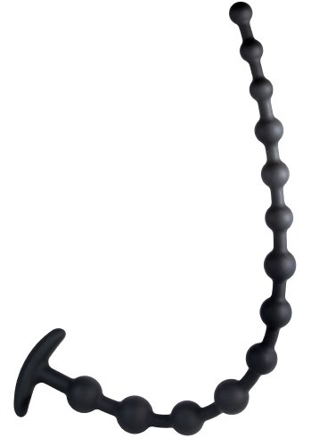 Ribbed Silicone Anal Beads 48 cm