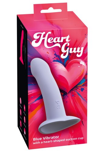 Heart Guy Blue Vibrator