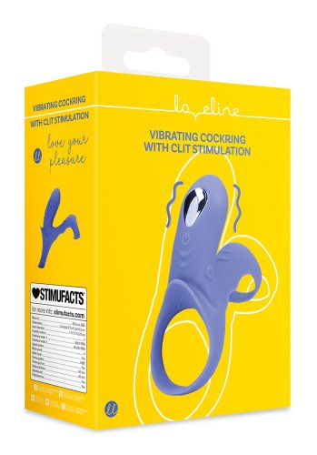 Loveline Vibrating Cockring with Clit stimulation