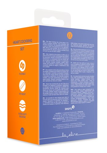 Loveline Heart Cockring Set