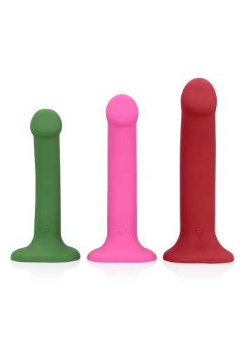 Loveline Non-Phallic Vibrating Dildo, Small