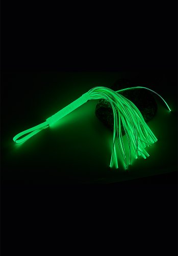 Radiant Glow in the Dark Flogger, Green