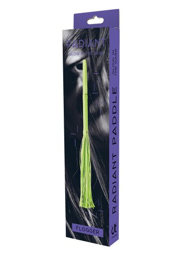 Radiant Glow in the Dark Flogger, Green
