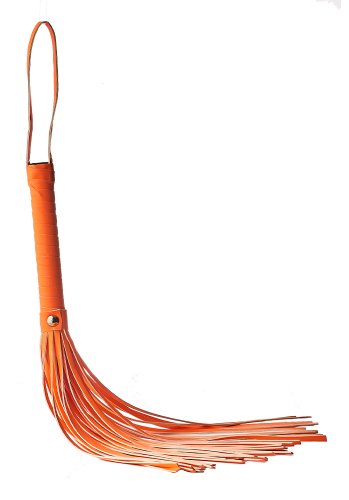 Radiant Glow in the Dark Flogger, Orange