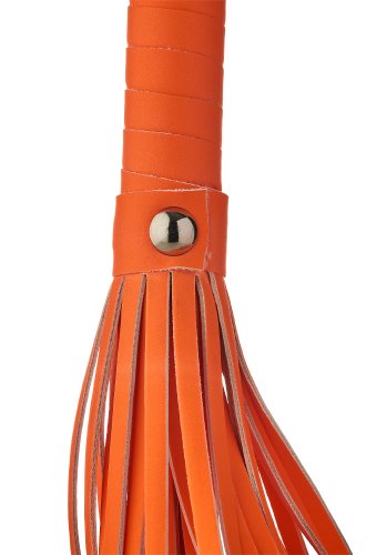 Radiant Glow in the Dark Flogger, Orange