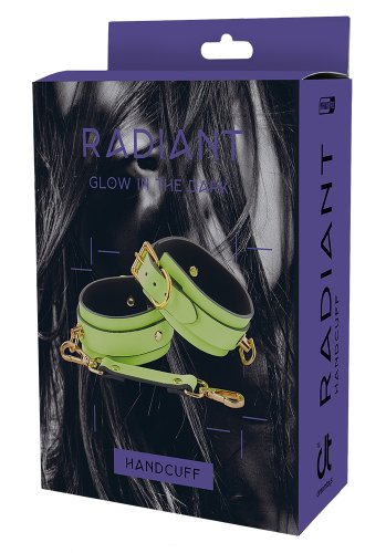 Radiant Glow in the Dark Handcuff, Green