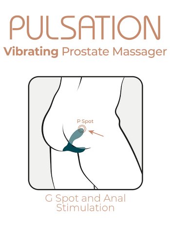 Pulsation Vibrating Prostate Massager