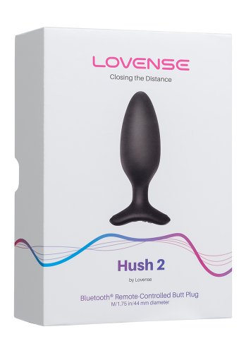 Lovense Hush 2 Bluetooth Butt Plug, 4.4 cm