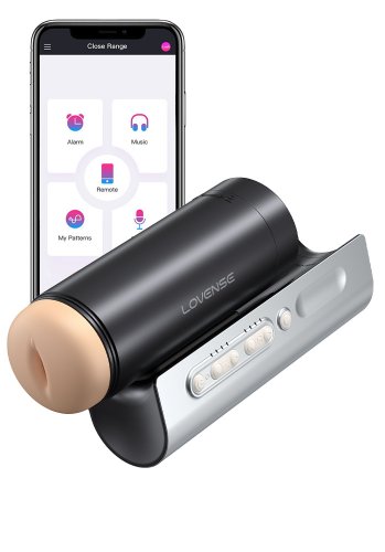 Lovense Solace Pro Automatic Male Stroker | Elektriska Masturbatorer | Intimast