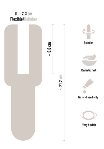 Rotating Masturbator with Super Soft Sleeve