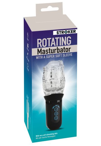 Rotating Masturbator with Super Soft Sleeve