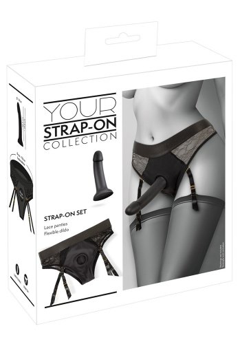 Strap-On Set with Panties and Dildo