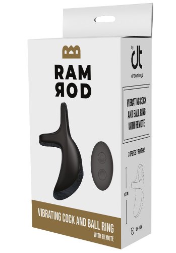 Ramrod Vibrating Cock and ballring