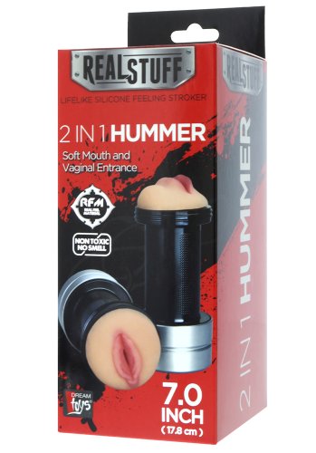 Realstuff 2 in 1 Hummer, Mouth & Vagina
