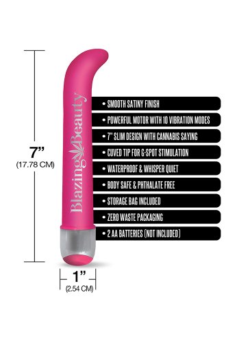 Buzzed G-Spot Vibe, Blazing Beauty