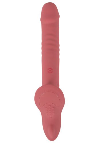 Strap-On Set, Harness with Thrusting Vibrator