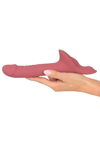 Strap-On Set, Harness with Thrusting Vibrator