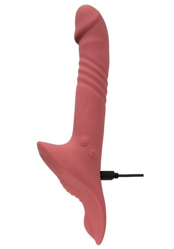 Strap-On Set, Harness with Thrusting Vibrator