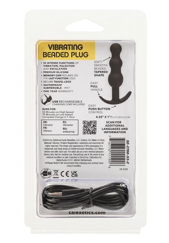 Boundless Vibrating Beaded Plug