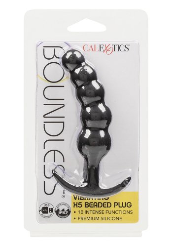 Boundless Vibrating X5 Beaded Plug