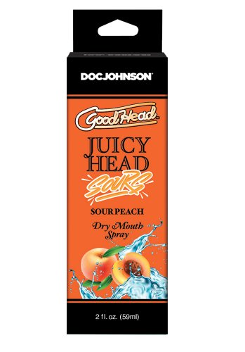 Juicy Head Dry Mouth Spray Sour Peach, 59 ml