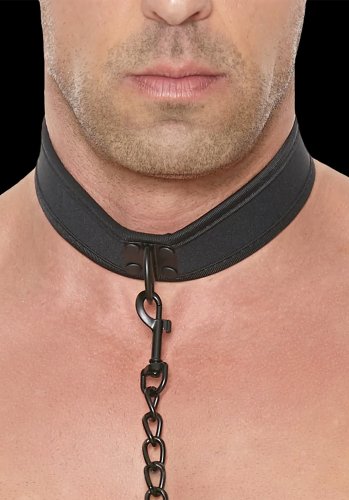 Ouch! Neoprene Collar With Leash