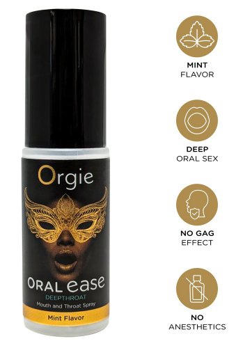 Orgie Oral Ease Deepthroat Spray