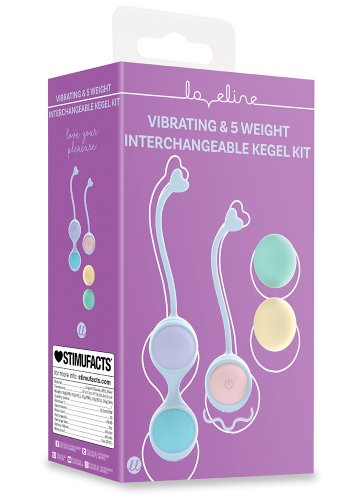 Loveline Vibrating Kegel Kit With Remote Control