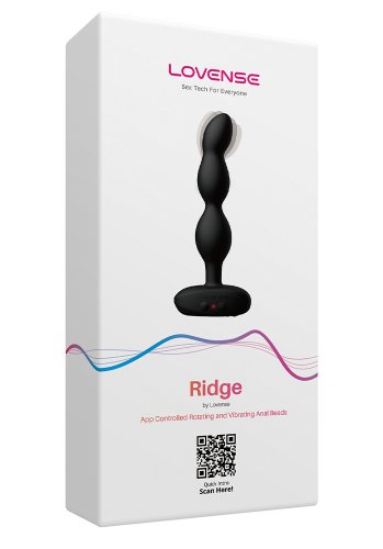 Lovense Ridge App Rotating and Vibrating Anal Beads
