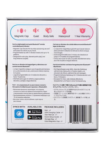 Lovense Ferri Bluetooth Panty Vibrator