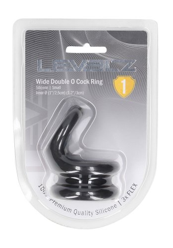 Levelz Wide Double O Cock Ring Small