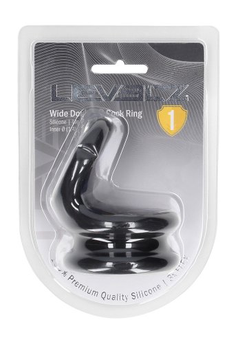 Levelz Wide Double O Cock Ring Large