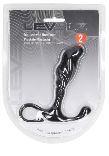 Levelz Rippled with Hard Loop Prostate Massager Medium