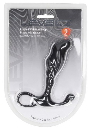 Levelz Rippled with Hard Loop Prostate Massager Large