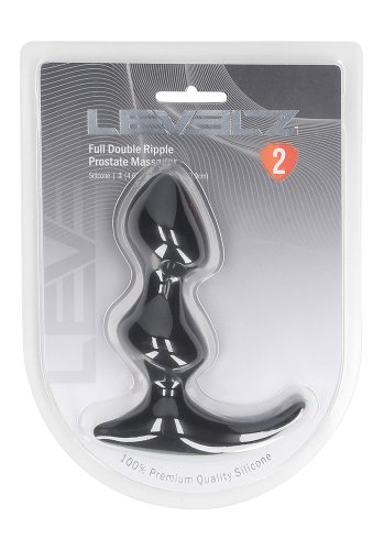 Levelz Full Double Ripple Prostate Massager