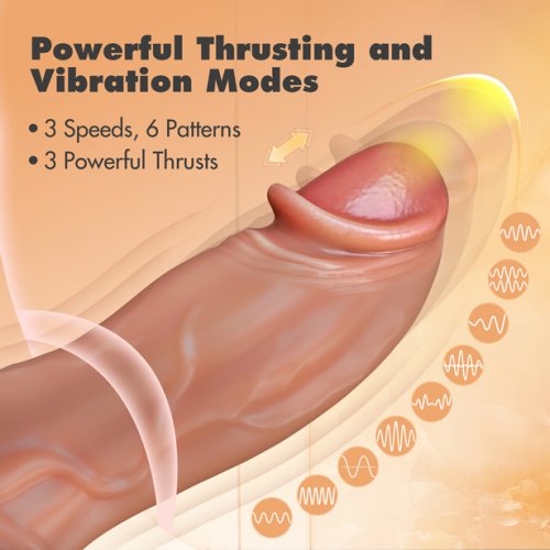 Dr Brody Vibrating Thrusting Dildo