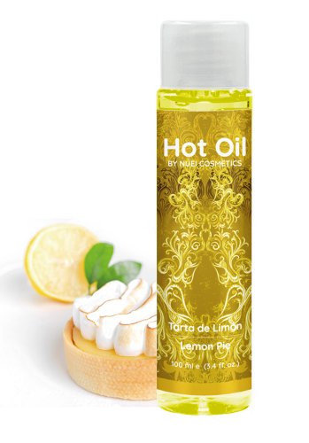 Hot Oil Värmande Massageolja, Lemon Pie