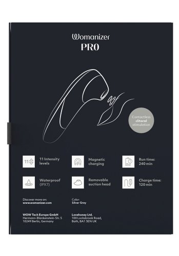 Womanizer Pro, Silver