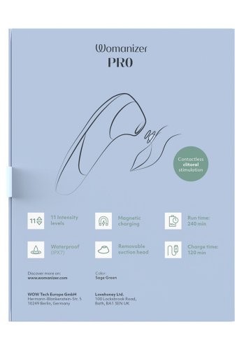 Womanizer Pro, Turquoise