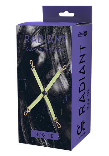 Radiant Glow in the Dark Hog Tie, Green