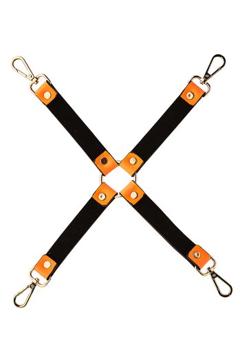 Radiant Glow in the Dark Hog Tie, Orange
