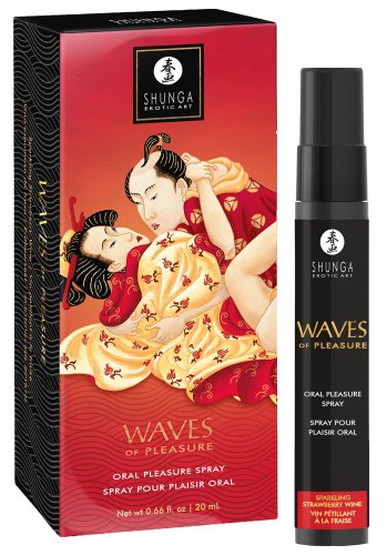 Shunga Oral Pleasure Spray, Strawberry Wine