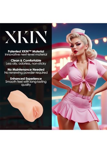 Xkin Pinup Girls Carhop Cutie Medium Masturbator