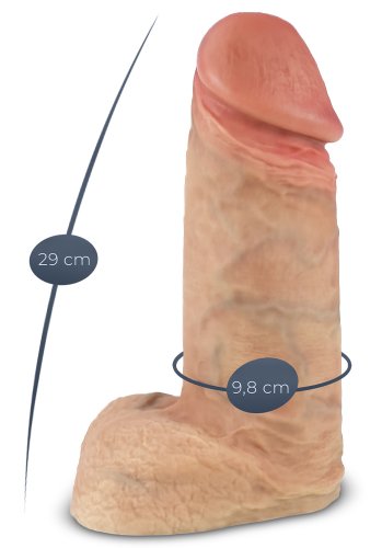 Premium Real Skin Giant Dildo