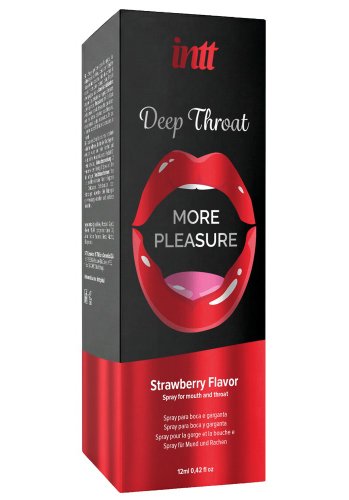 Intt Deep Throat Oral Spray, Strawberry